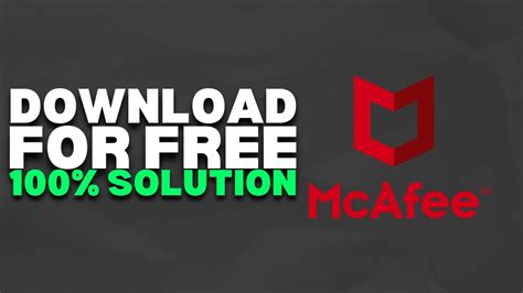 mcafee trial